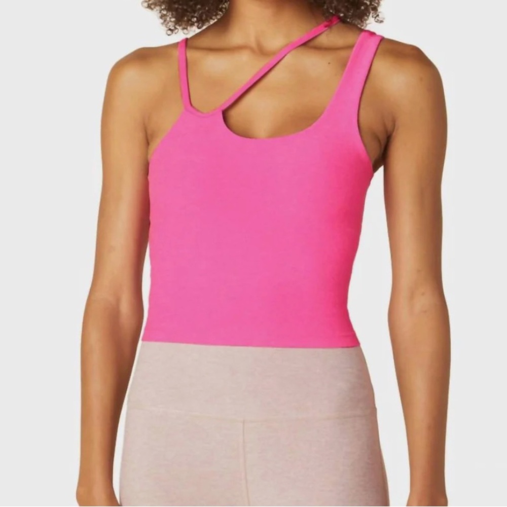 🩷Beyond Yoga Spacedye Pink Top Medium🩷
